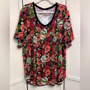 New Plus Size 2X LulaRoe Halloween Iris Top